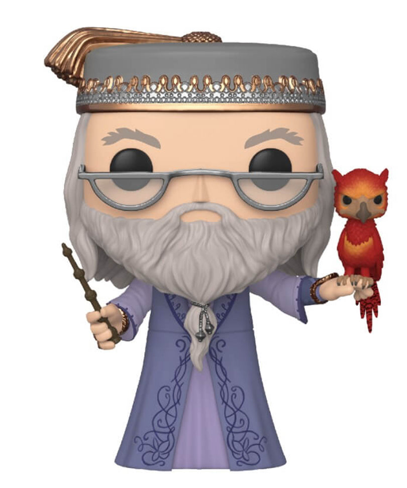 Albus Dumbledore with Fawkes (10-Inch)
