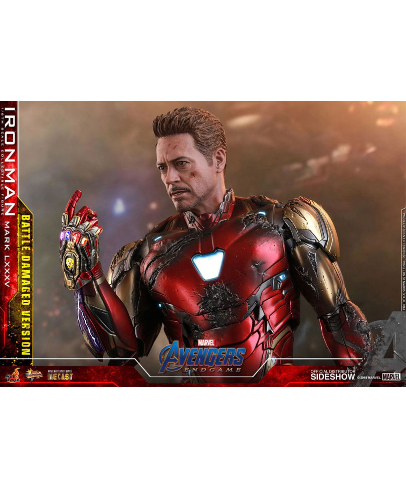 Avengers: Endgame Movie Masterpiece Action Figure 1/6 Iron Man Mark LXXXV Battle Damaged 32 cm