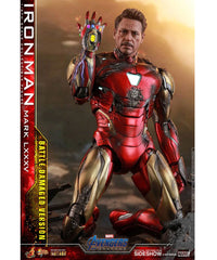 Avengers: Endgame Movie Masterpiece Action Figure 1/6 Iron Man Mark LXXXV Battle Damaged 32 cm