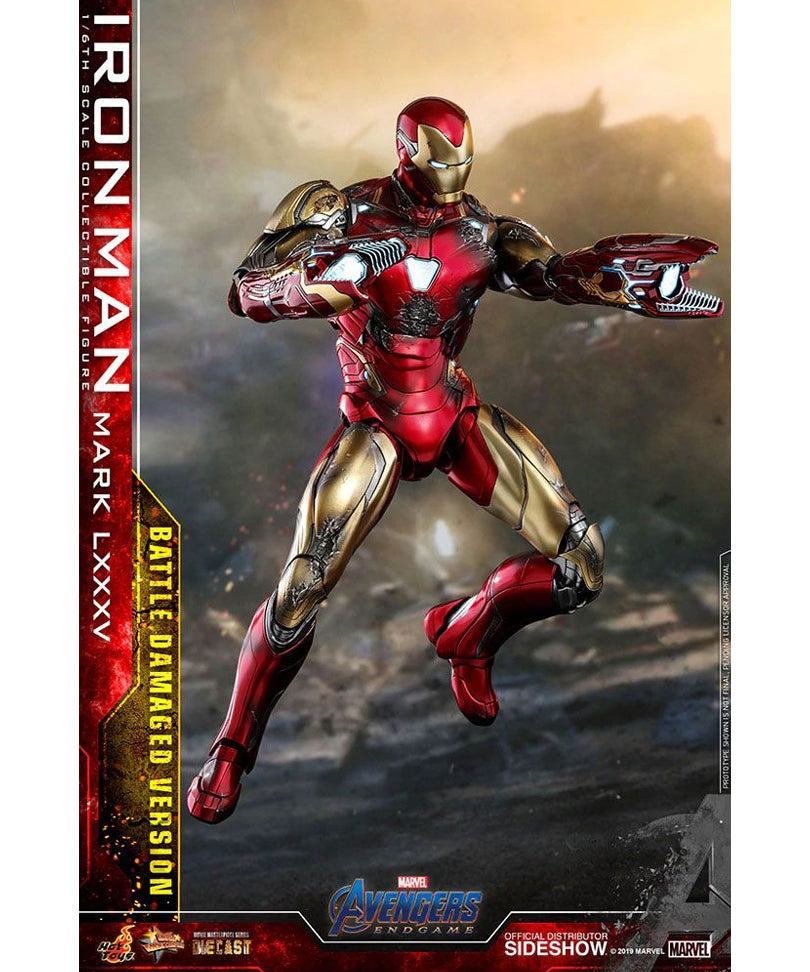 Avengers: Endgame Movie Masterpiece Action Figure 1/6 Iron Man Mark LXXXV Battle Damaged 32 cm