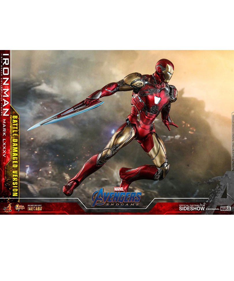 Avengers: Endgame Movie Masterpiece Action Figure 1/6 Iron Man Mark LXXXV Battle Damaged 32 cm