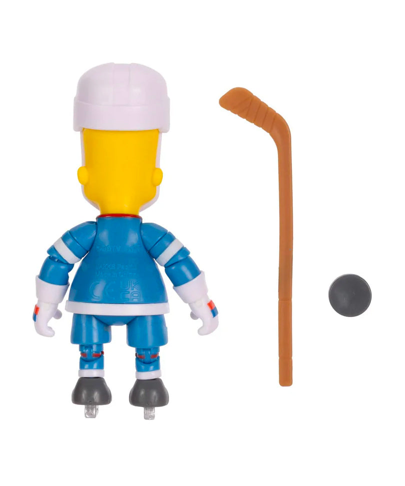 Bart Simpson (Hockey Stick & Puck) - The Simpsons - Mini Figure Wave 5 - 13cm