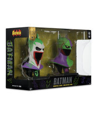DC Direct Batman 1:3 Cowl Prop Replica Batman Hush + Batman Knightfall Jokerozed (2-Pack)