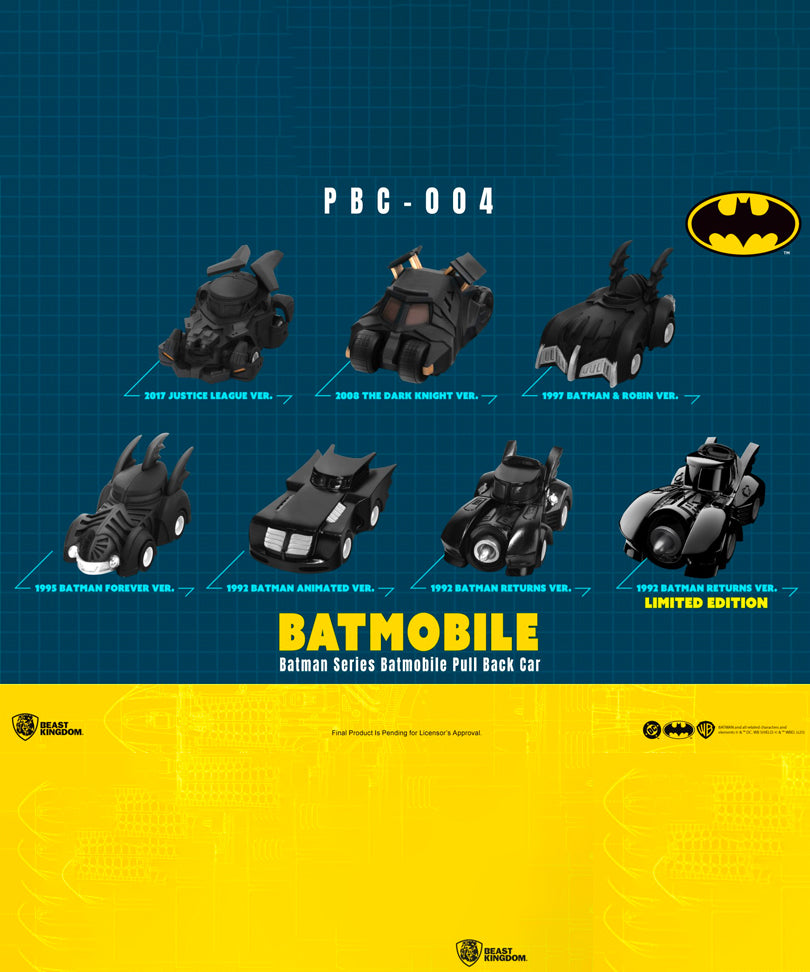 Batman Batmobile - Pull Back Car (Blind Box)