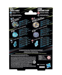 Beyblade X - Dual Pack: Bite Croc 3-60LF e Sting Unicorn 4-60P