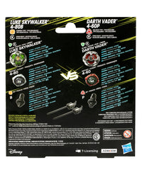 Beyblade X - Star Wars Dual Pack: Luke Skywalker 4-80B & Darth Vader 4-60P