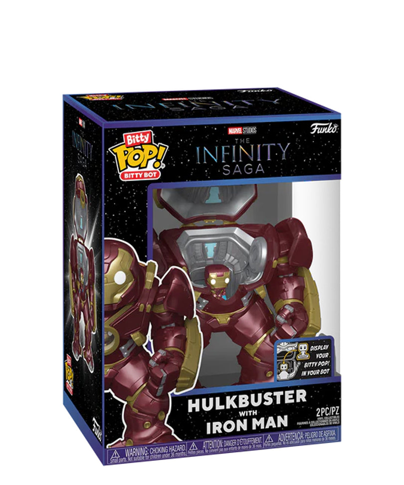 Bitty Bot POP! Hulkbuster with Iron Man