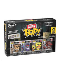 Whitered Freddy / Withered Bonnie / Withered Chica / Withered Fox (4-Pack)