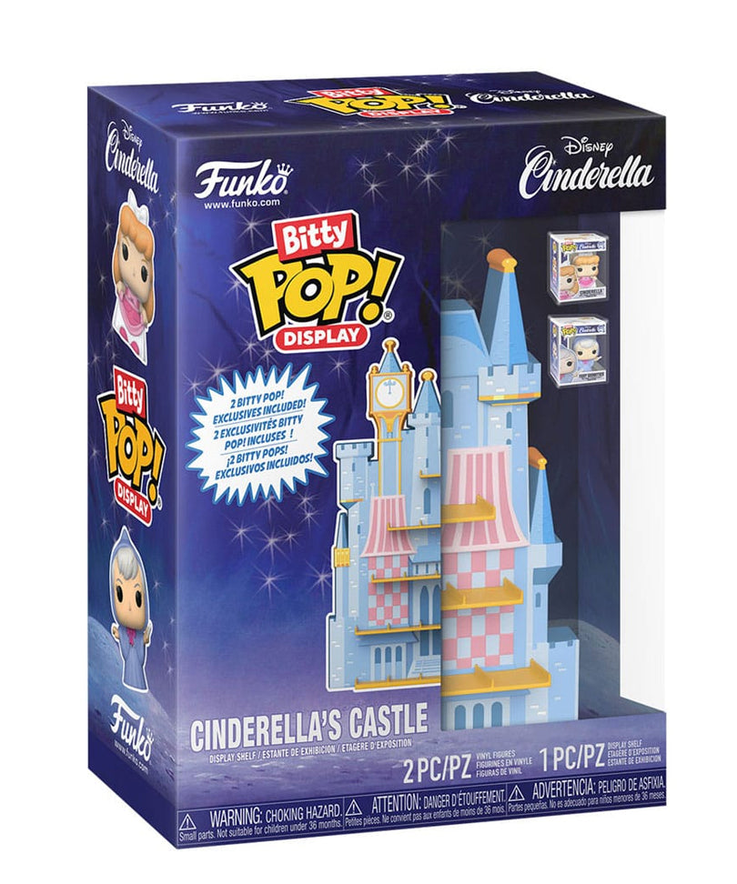 BITTY POP! Display - Cinderella's Castle 2 Exclusive Bitty Pop