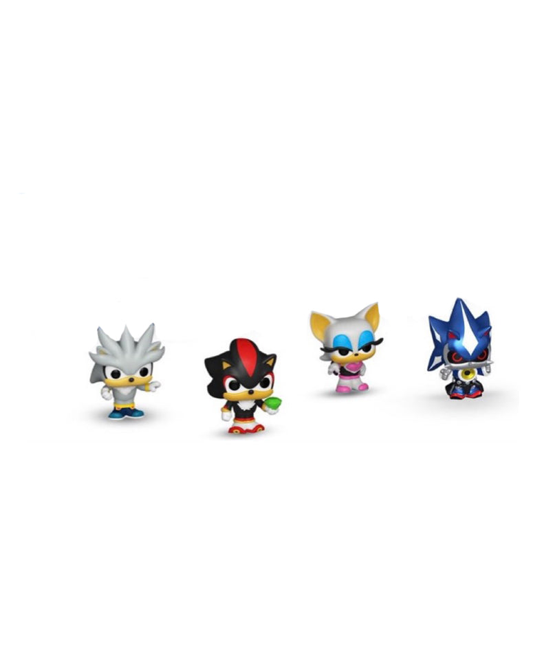 Shadow with Emerald / Rouge / Neo Metal Sonic / Silver (4-Pack)