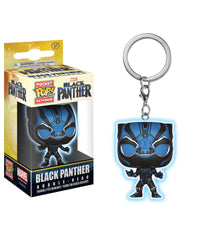 Black Panther (Black Panther Movie) (Glow in the Dark) Keychain