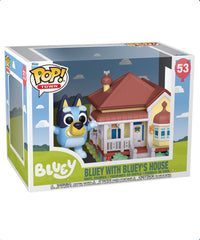 Bluey with Bluey's House