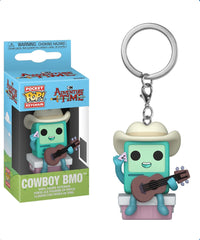 Cowboy BMO with Guitar Keychain