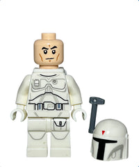 Boba Fett - White, Detailed Pattern