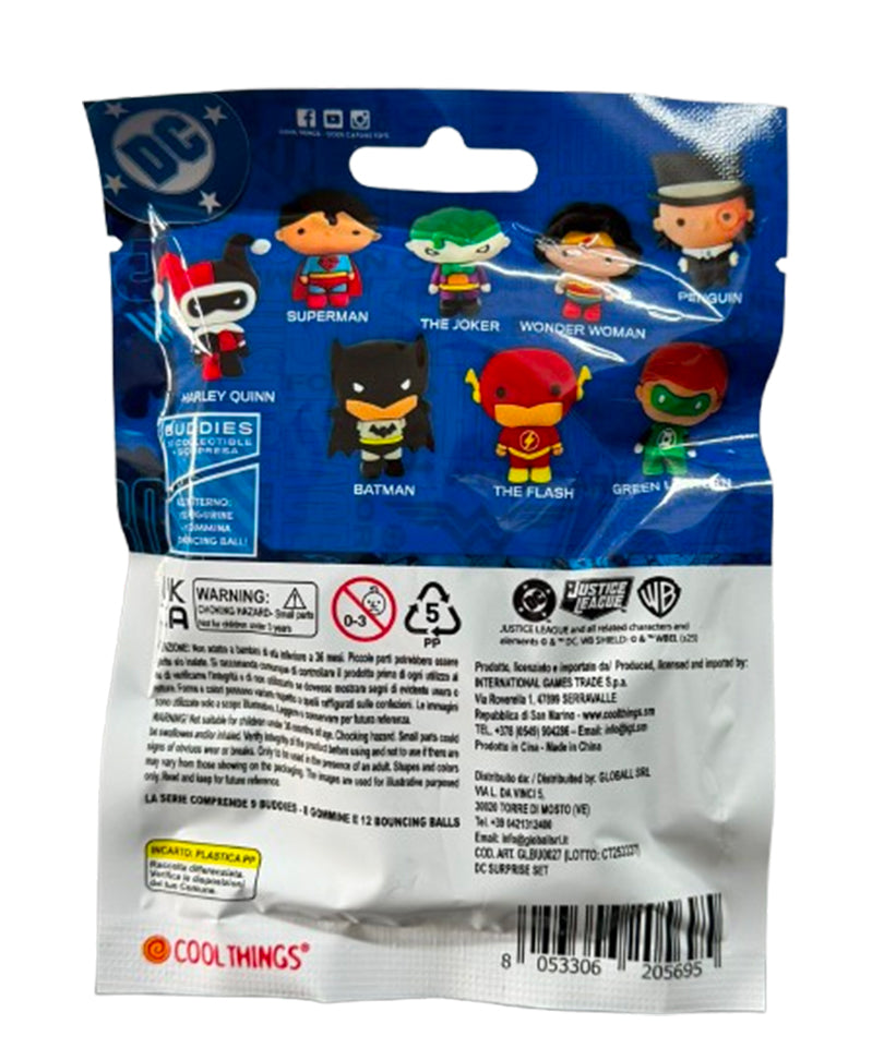 Buddies DC Comics 3D Collectible + Sorpresa