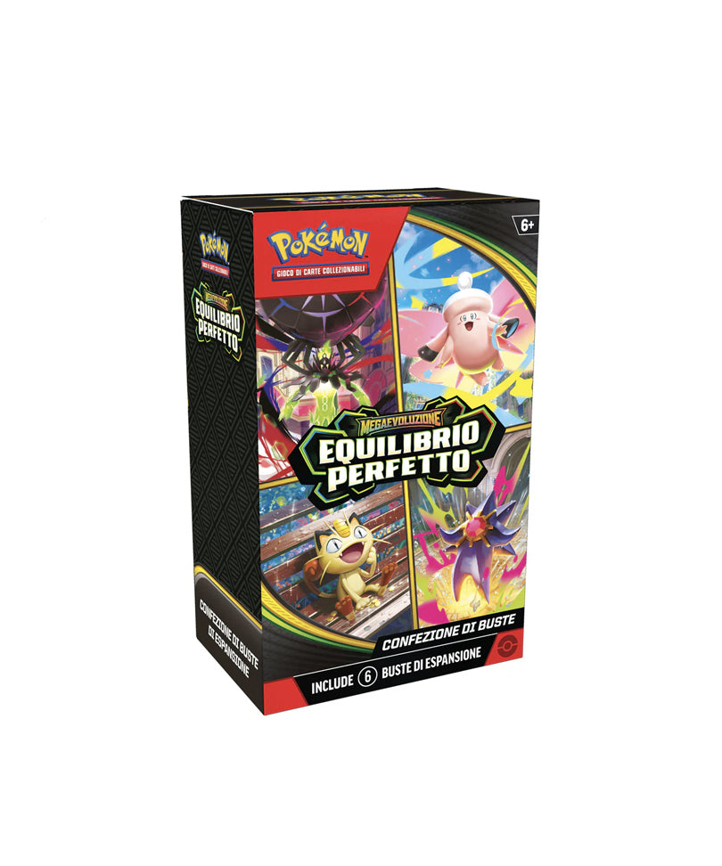 Pokemon - Bundle da 6 Buste - Megaevoluzioni: Equilibrio Perfetto