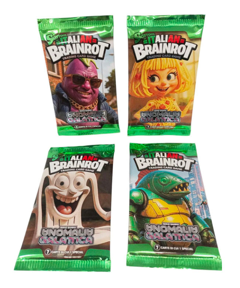 Bustina Skifidol - Italian Brainrot TCG - Anomalia Cosmica (7 Carte)