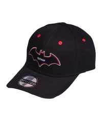 Cappello con visiera Batman Logo Black and Red