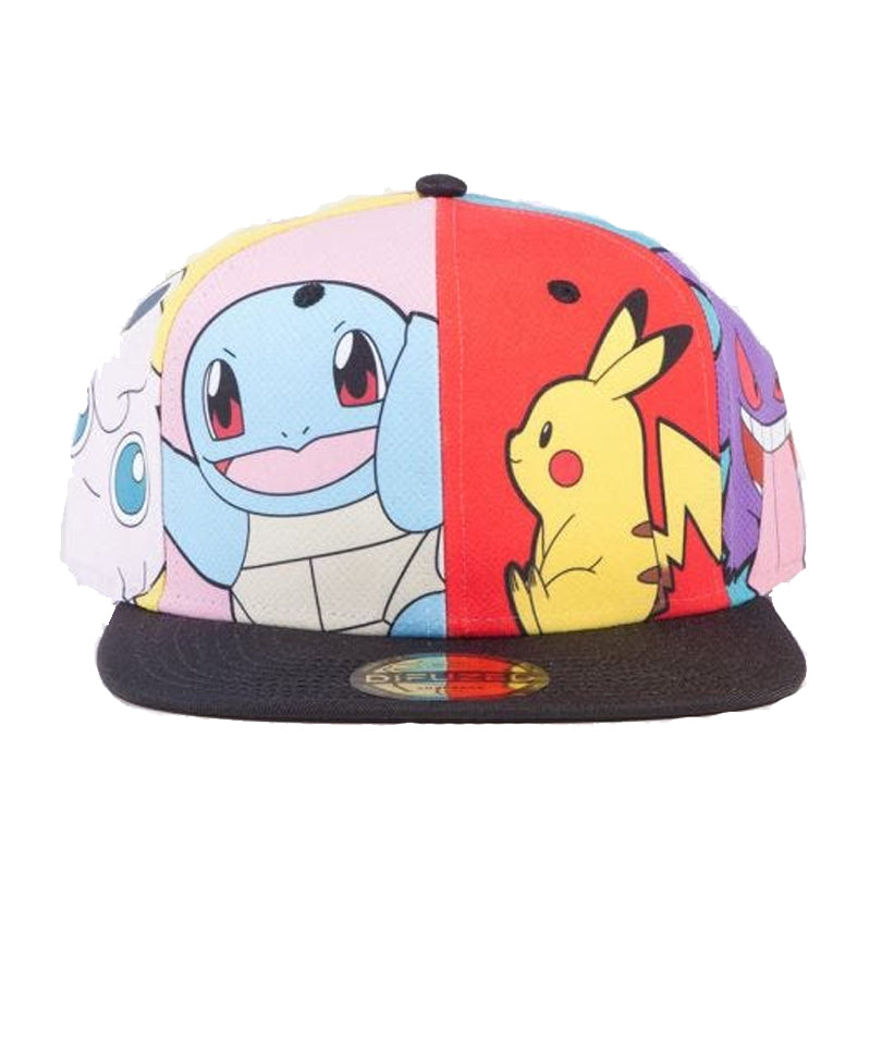 Cappello con visiera Pokémon - Multi Pop Art