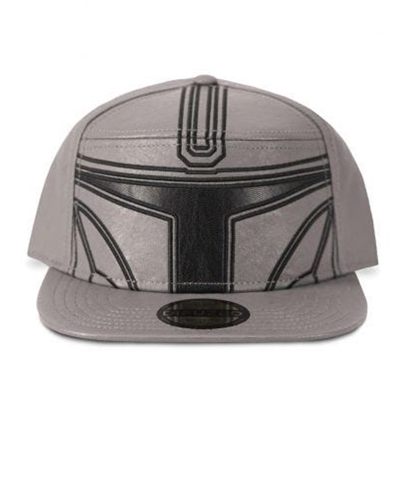 Cappello con visiera The Mandalorian - The Mandalorian Silver Helmet