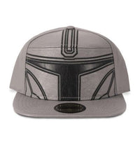 Cappello con visiera The Mandalorian - The Mandalorian Silver Helmet