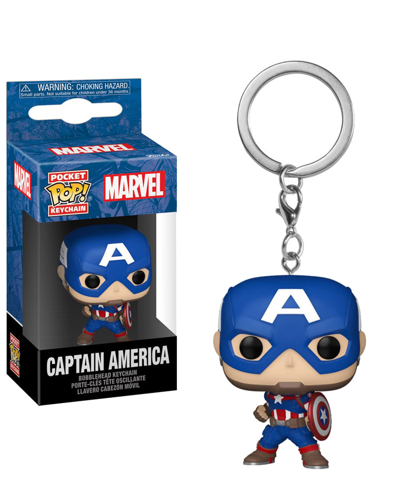 Captain America Keychain