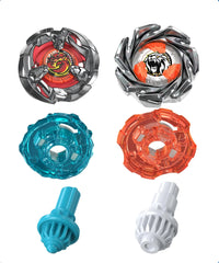 Beyblade X - Dual Pack: Clamp Crab 9-65S & Crest Leon 4-55A
