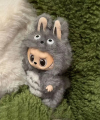 Costume Totoro per Labubu (17 cm)