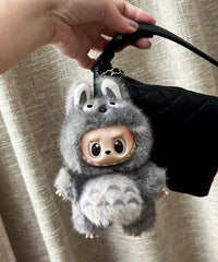 Costume Totoro per Labubu (17 cm)