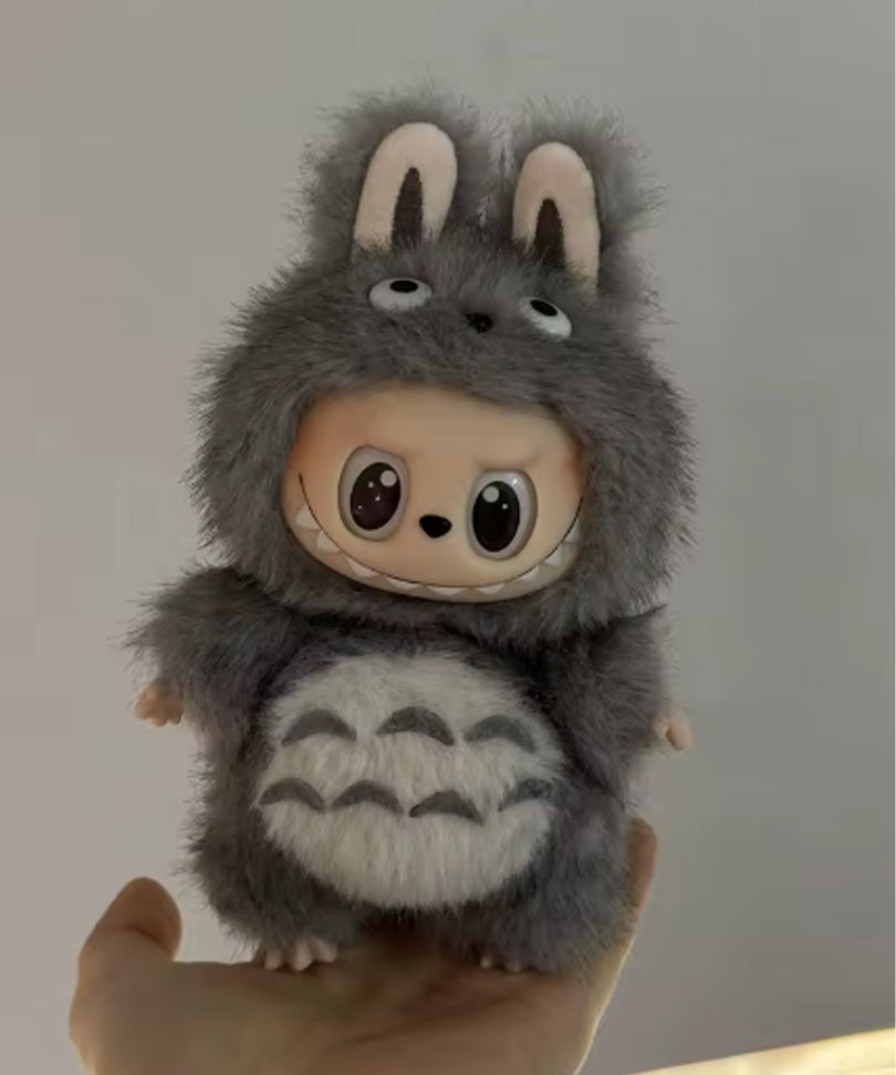 Costume Totoro per Labubu (17 cm)