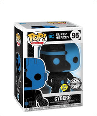 Cyborg (Silhouette) (Glows in the Dark) Damaged Box
