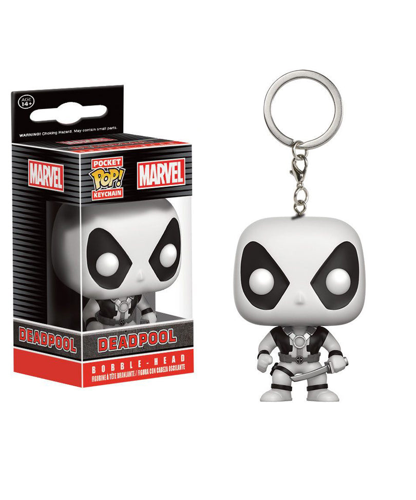 Deadpool (White) Keychain