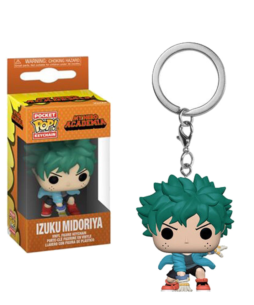 Deku with Gloves Keychain