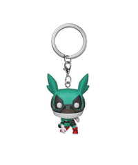 Deku with Helmet Keychain