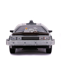 DeLorean Time Machine Back To The Future III Hollywood Rides Diecast Model 1/24