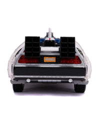 DeLorean Time Machine Back To The Future III Hollywood Rides Diecast Model 1/24
