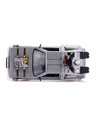 DeLorean Time Machine Back To The Future III Hollywood Rides Diecast Model 1/24