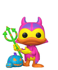 Devil Donald with Pumpkin (Black Light) (Chase) Damaged Box