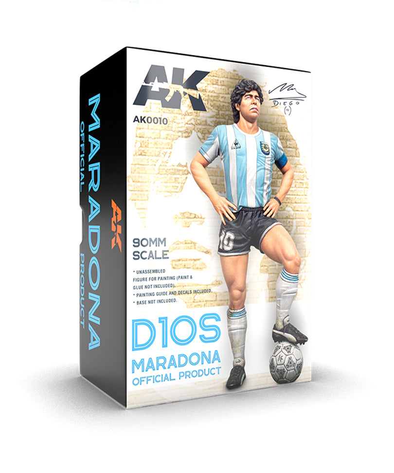 Diego Armando Maradona Resin Figure 90mm