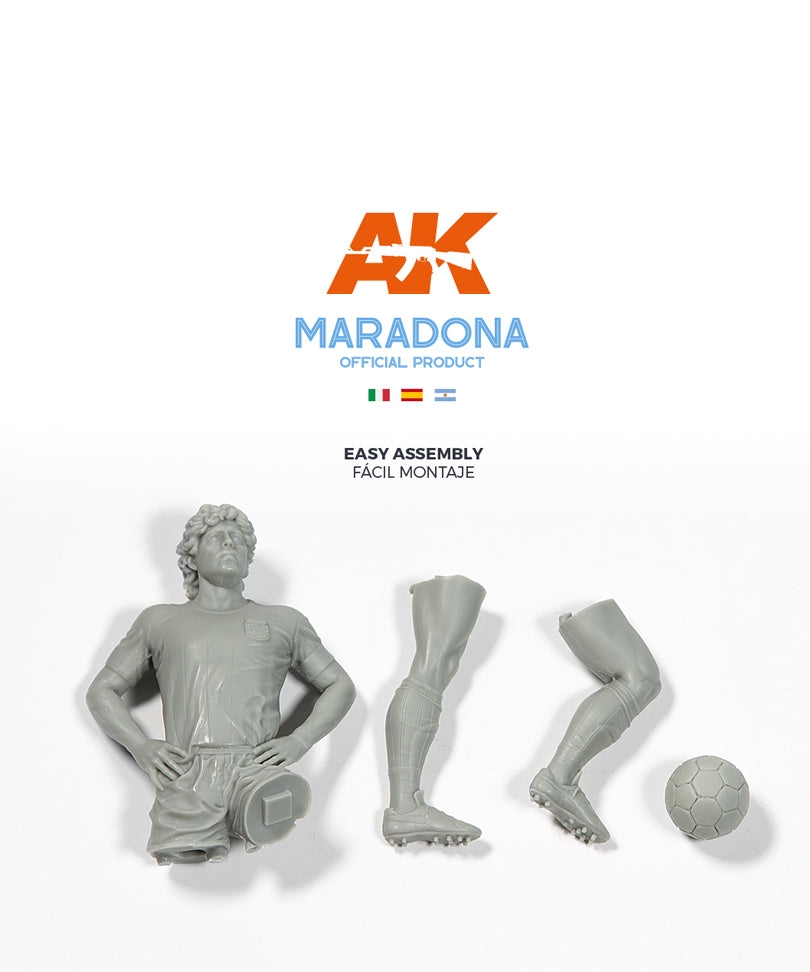 Diego Armando Maradona Resin Figure 90mm