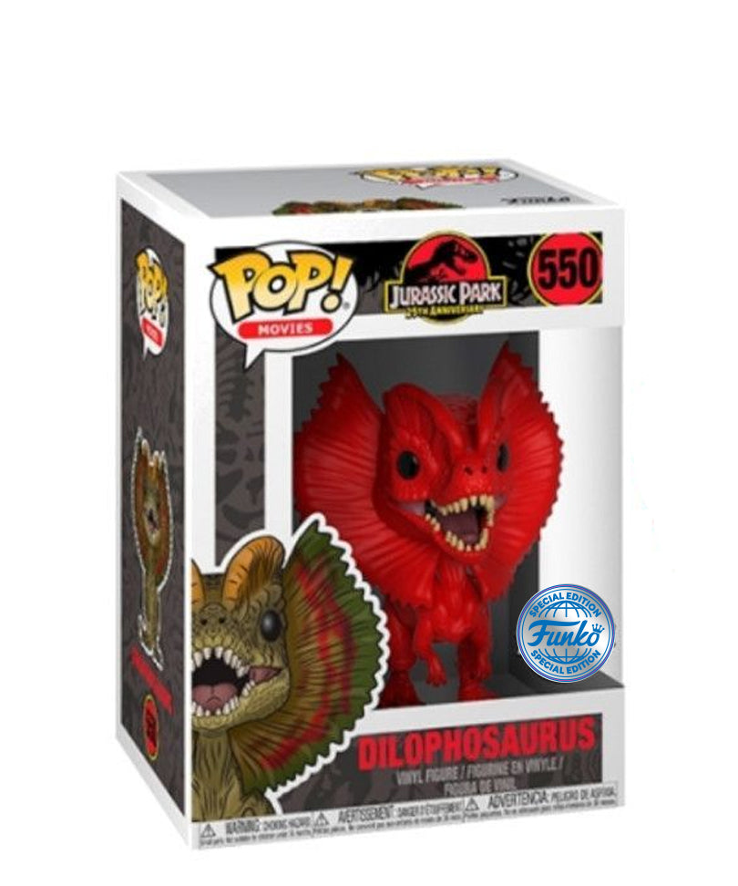 Dilophosaurus (Red)