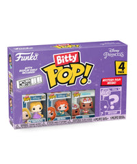 Rapunzel / Merida / Moana / Mystery Bitty (4-Pack)
