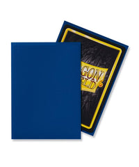 Dragon Shield - Standard Sleeves - Matte Blue (100 Sleeves)
