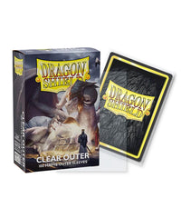 Dragon Shield - Standard Sleeves - Matte Clear (100 Sleeves)