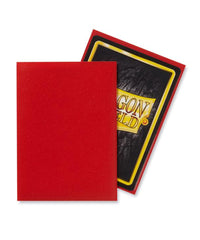 Dragon Shield - Standard Sleeves - Matte Crimson (100 Sleeves)