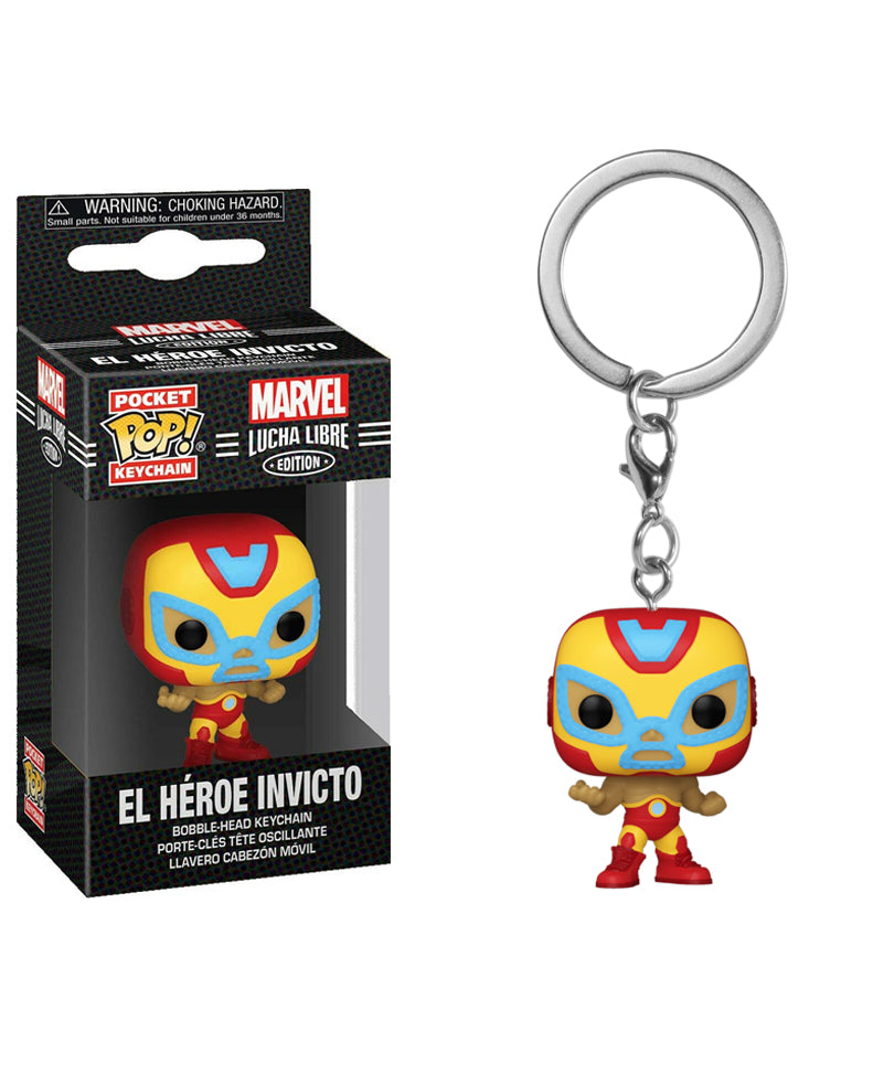 El Heroe Invicto Keychain