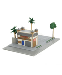 Fast & Furious - Nano Metalfigs Toretto's Café Display Diorama