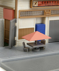 Fast & Furious - Nano Metalfigs Toretto's Café Display Diorama