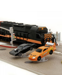 Fast & Furious - Nano Metalfigs Train Scene Display Diorama