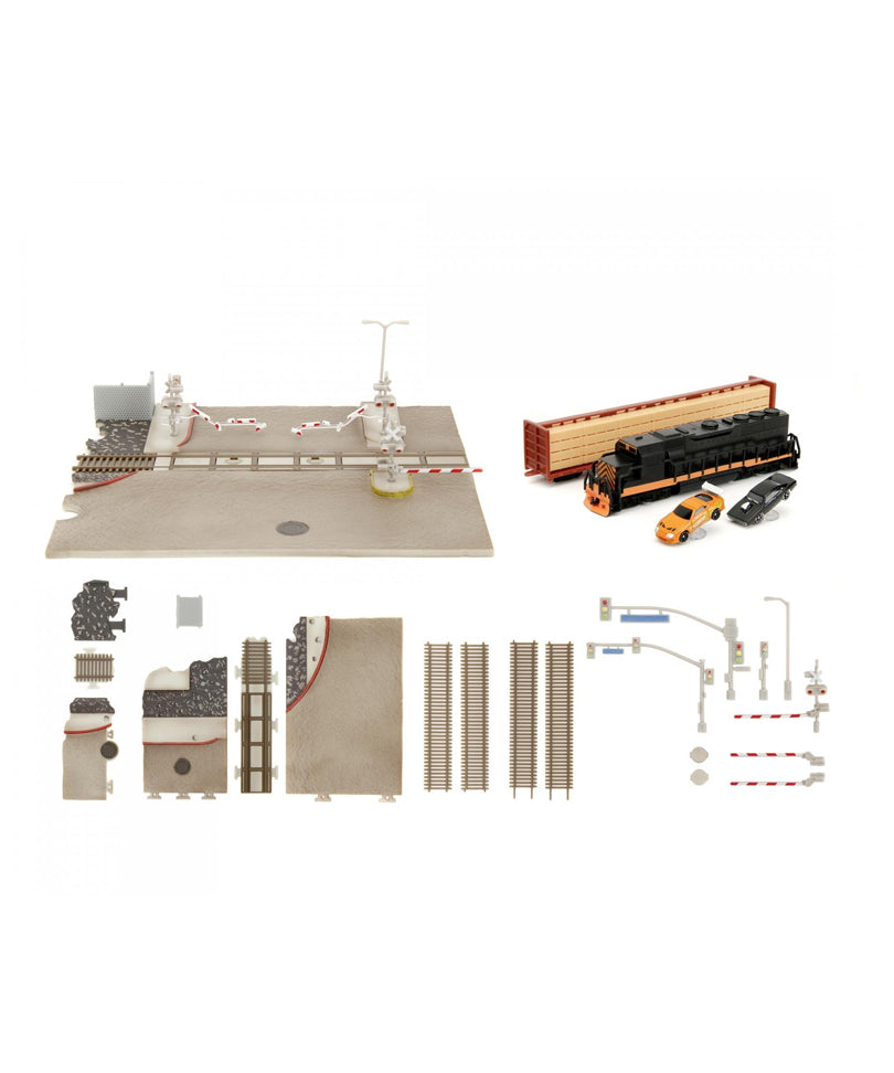 Fast & Furious - Nano Metalfigs Train Scene Display Diorama